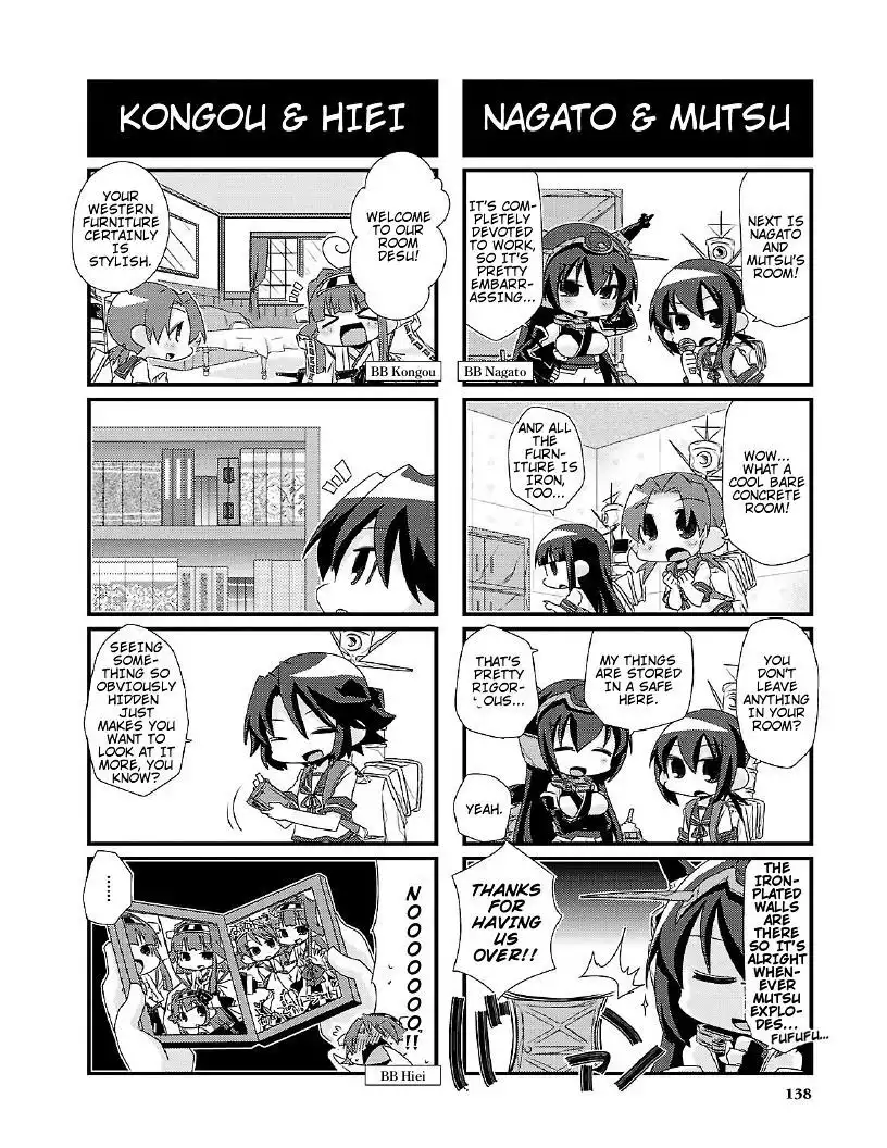 Kantai Collection - Kankore - 4-koma Comic - Fubuki, Ganbarimasu! Chapter 14.5 2